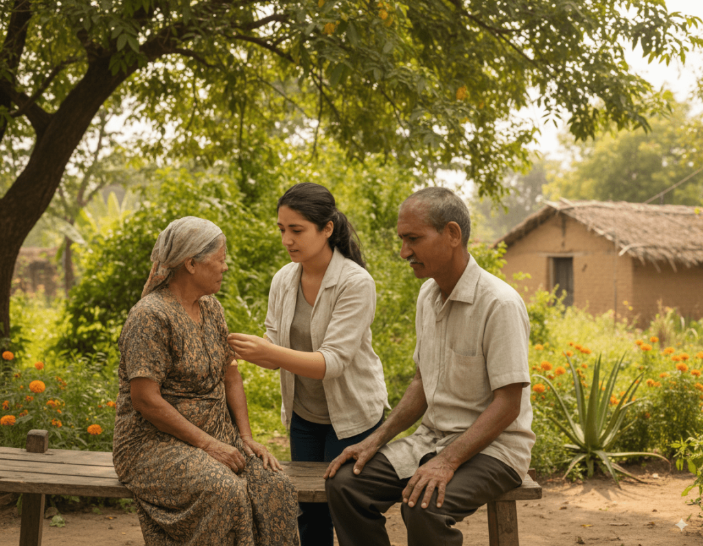 village nature cure worker